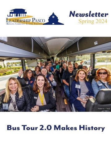 Leadership Pasco Newsletter - Spring 2024