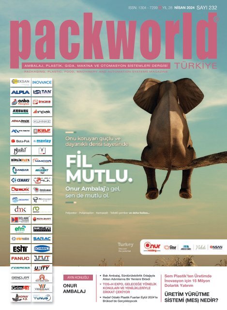 PACKWORLD TÜRKİYE DERGİSİ 232. NİSAN SAYISI