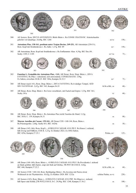 Auktionskatalog 106 Münzen und Medaillen