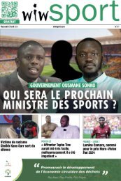 Journal wiwsport n377 - 03 avril 2024