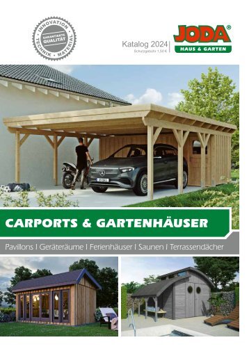 JODA Carports & Gartenhäuser 2024