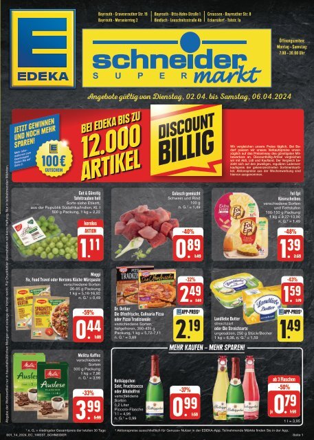 EDEKA CENTER SCHNEIDER