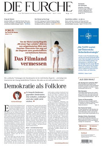 DIE FURCHE 04.04.2024