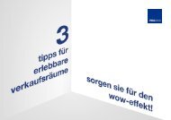 3 Tipps für erlebbare Verkaufsräume | FULLHAUS Bluepaper