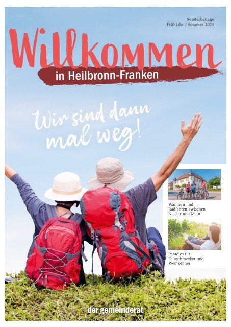 Willkommen in Heilbronn-Franken Ausgabe Frühling/Sommer 2024