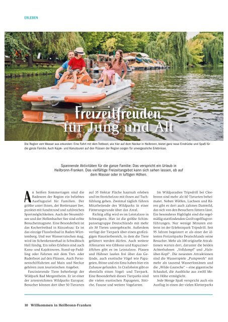 Willkommen in Heilbronn-Franken Ausgabe Frühling/Sommer 2024