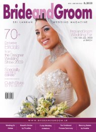 6th issue of BrideandGroom Wedding Magazine