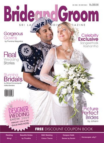 5th issue of BrideandGroom Wedding Magazine