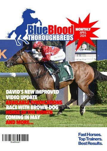 BlueBlood Thoroughbreds Monthly - April 2024