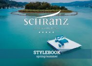 Styleguide Spring/Summer 2024 - Hotelausstattung Schranz