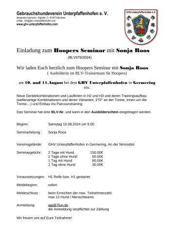 Einladung Hooperseminar GHV_Sonja_Roos_BLV