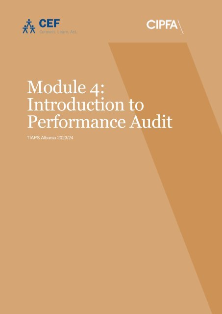 Module 4 - Introduction to Performance Audit_4A