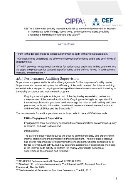 Module 4 - Introduction to Performance Audit_4A