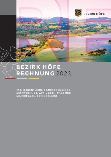 Rechnung 2023 Bezirk Höfe