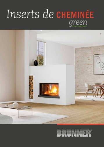 Inserts de Cheminée green | BRUNNER brochure
