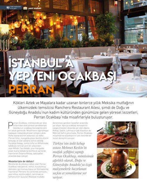 Hotel Restaurant Nisan 2024