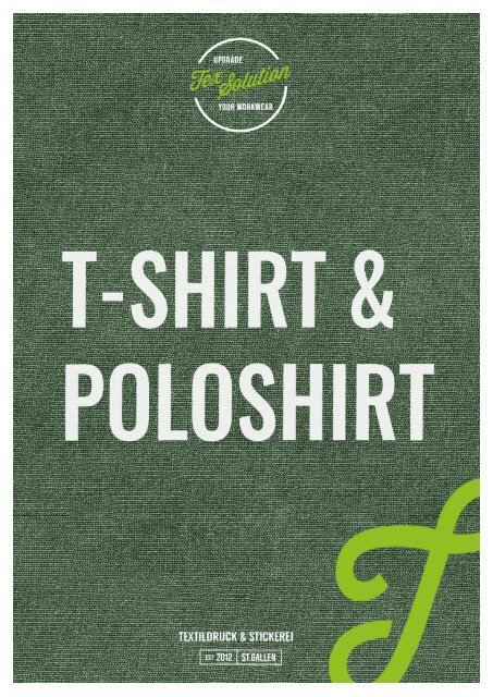 Katalog T-Shirts
