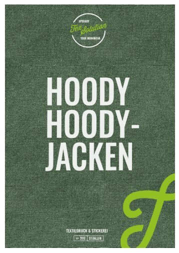 Katalog Hoody & Hoodyjacken