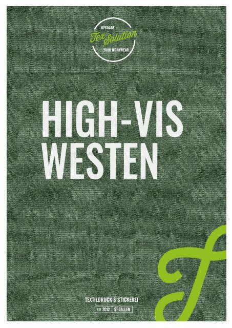 Katalog High-Vis Westen