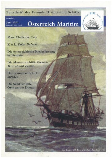 Österreich Maritim, Ausgabe 1