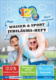 120 Jahre VEDES - Jubiläums-Heft - Aktion 2 | JH24
