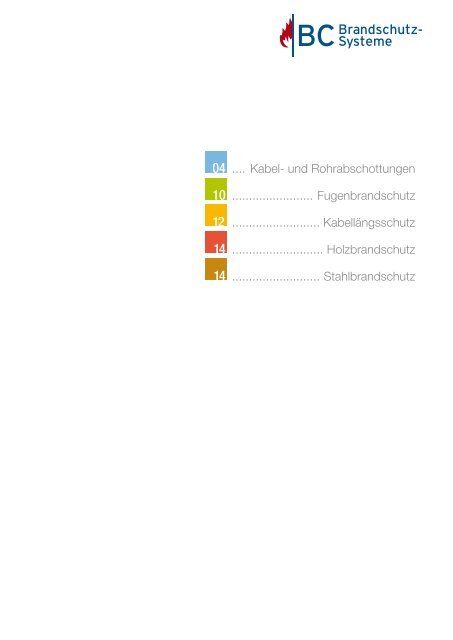 Systemübersicht - IBP Brandschutz