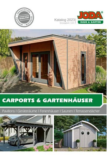 Carports & Gartenhäuser von Joda