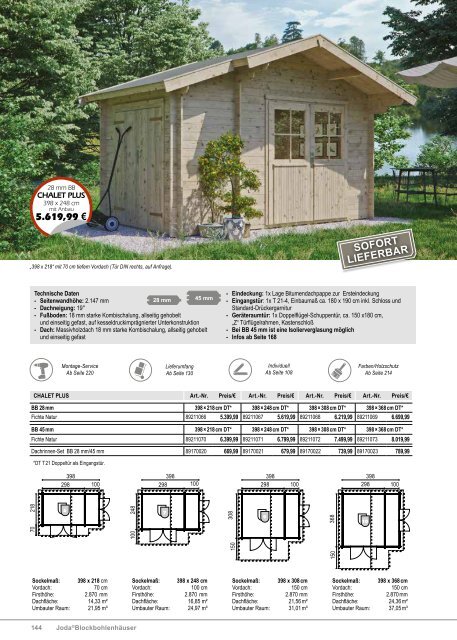 Carports & Gartenhäuser von Joda