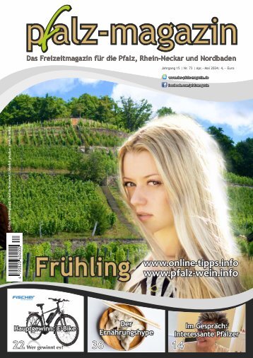 pfalz-magazin Frühling April-Mai 2024