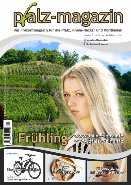 pfalz-magazin Frühling April-Mai 2024