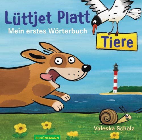 Lüttjet Platt Tiere - Tierisches Bildwörterbuch op Platt