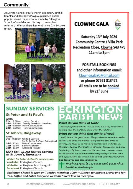 Eckington & Killamarsh April 2024