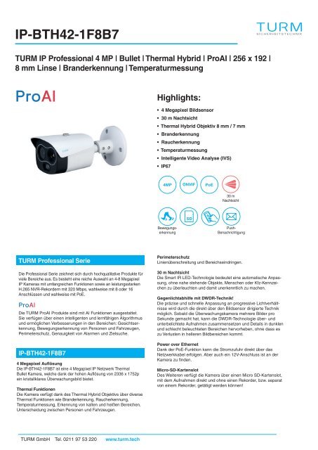 IP-BTH42-1F8B7 Datenblatt