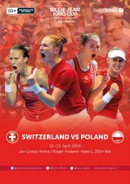 Billie Jean King Cup 2024 - Schweiz vs Polen