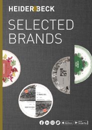 Selected Brands Katalog Heiderbeck