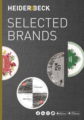 Selected Brands Katalog Heiderbeck