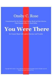 You Were There - 9-11 - Full Score