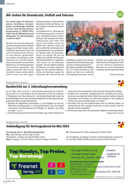 Reichswaldblatt - April 2024