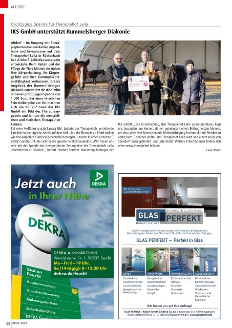 Reichswaldblatt - April 2024