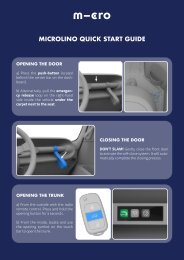 Microlino Quick Start Guide