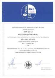 AMS-Bau-Zertifikat vom 19.02.2024