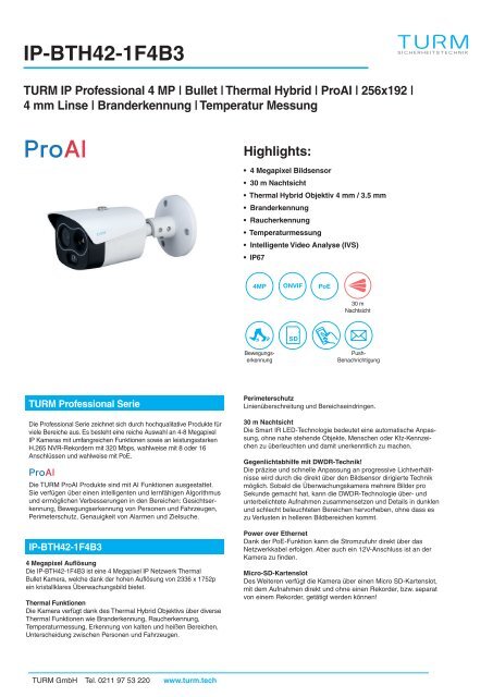 IP-BTH42-1F4B3 Datenblatt