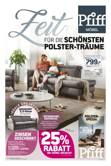FÜR DIE SCHÖNSTEN POLSTER-TRÄUME