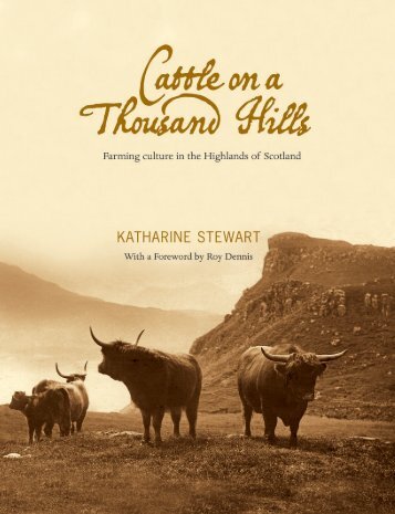 Cattle on a Thousand Hills by Katherine Stewart sampler