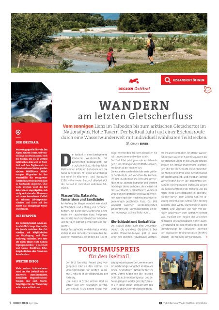 Region Tirol – Ausgabe April 2024