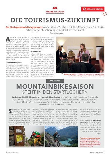 Region Tirol – Ausgabe April 2024