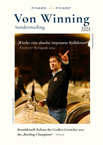 Sondermailing Von Winning