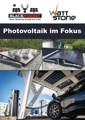 Wattstone-Edition  – Katalog Black Forest Solar Solution