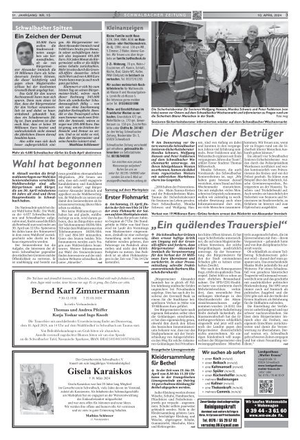 Schwalbacher Zeitung