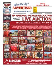 Woodbridge Advertiser/AuctionsOntario.ca - 2024-04-09